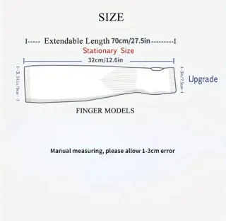 7 Paia di Maniche per Braccia Unisex Leggere