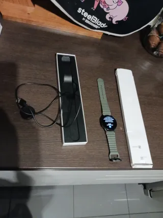 Samsung Galaxy Watch 4 Gris Naranja