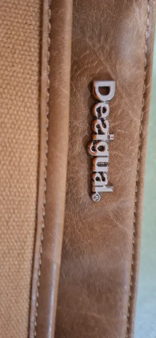 Bolso Desigual Beige con Flores