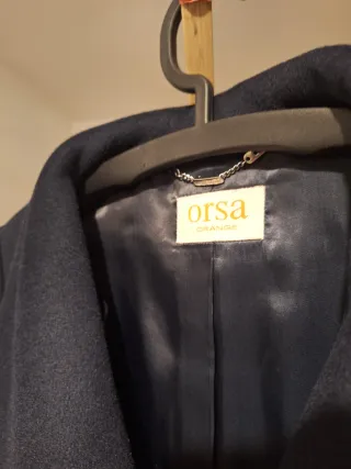 Chaqueta Orsa Lana, Talla S, azul oscuro