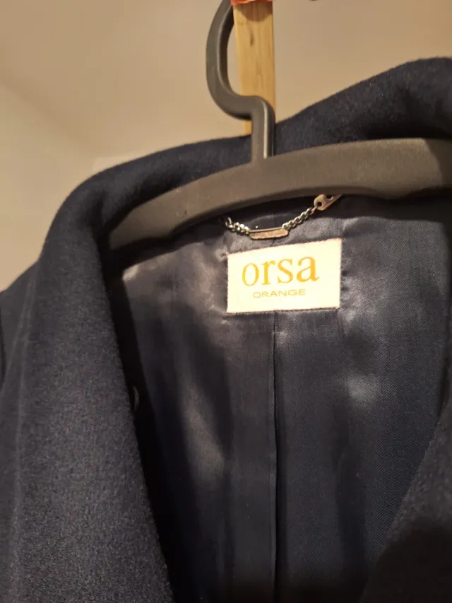 Chaqueta Orsa Lana, Talla S, azul oscuro