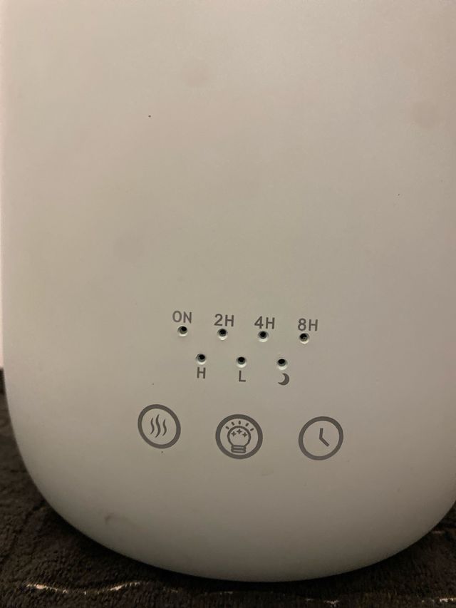 Humidificador CREATE gris y verde azulado