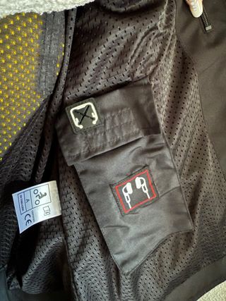 Chaqueta Moto Mujer Negra Protecciones