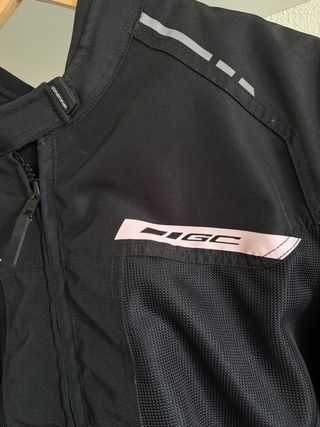 Chaqueta Moto Mujer Negra Protecciones