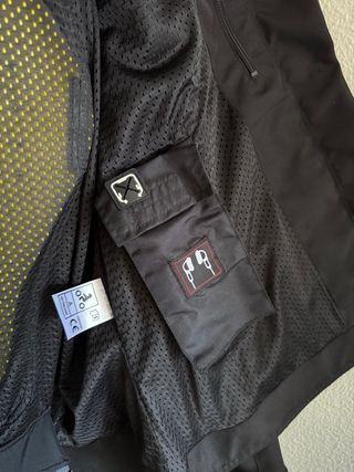 Chaqueta Moto Mujer Negra Protecciones