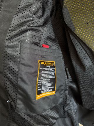 Chaqueta Moto Mujer Negra Protecciones