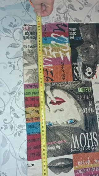 4 Federe Cuscini Divano Stile Collage