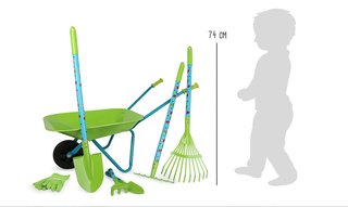 Juego herramientas jardín infantil