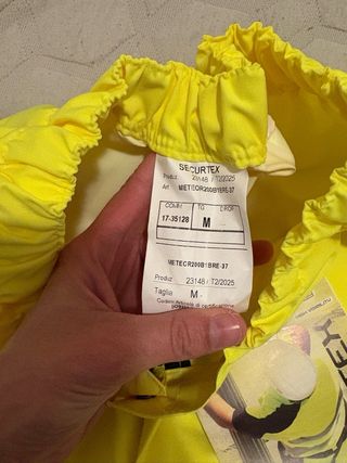 Pantaloni alta visibilità impermeabili M