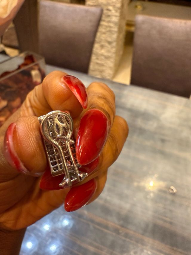 Pendientes Diamantes Naturales talla princesa real