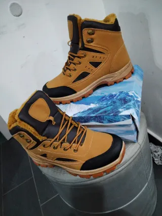 Scarponcini Trekking Uomo N.42 Marrone/Nero