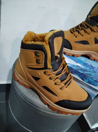 Scarponcini Trekking Uomo N.42 Marrone/Nero