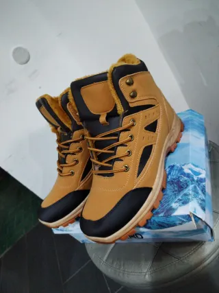 Scarponcini Trekking Uomo N.42 Marrone/Nero