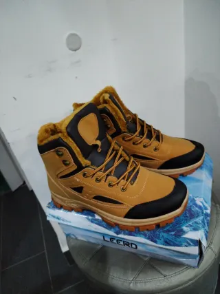 Scarponcini Trekking Uomo N.42 Marrone/Nero