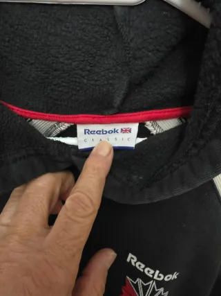 Sudadera Reebok Polar Talla S Capucha