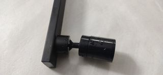 Miscelatore cucina nero in metallo