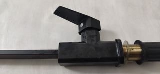 Miscelatore cucina nero in metallo