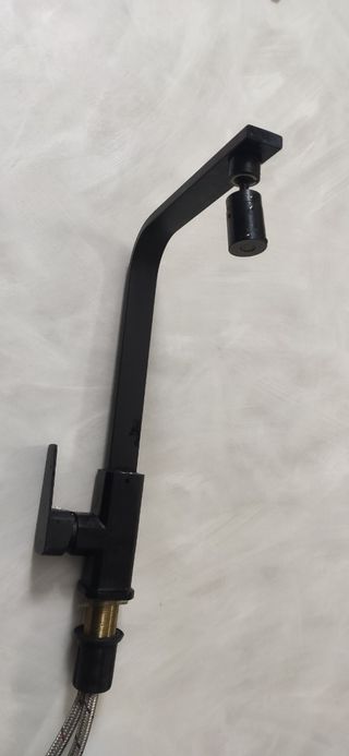 Miscelatore cucina nero in metallo