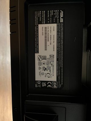 Monitor pantalla ordenador ASUS Negro