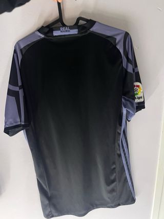 Camiseta Adidas Real Madrid Negra Talla M la liga