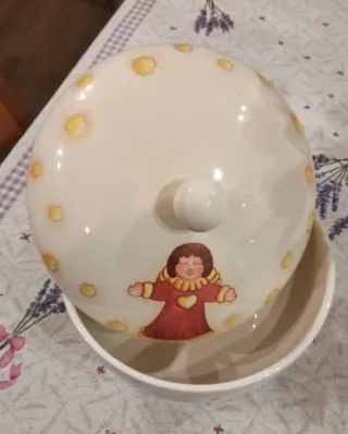 Biscottiera Thun in ceramica