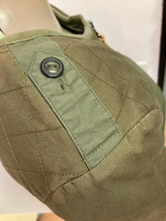 Cazadora Lee verde y marrón