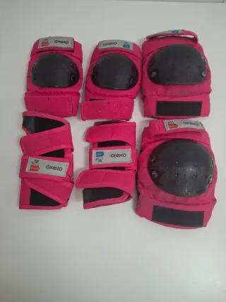 Protecciones Oxelo para patines (rodillas y codos)