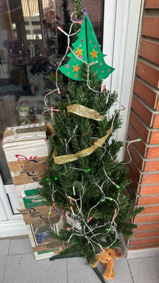 Árbol de Navidad decorado