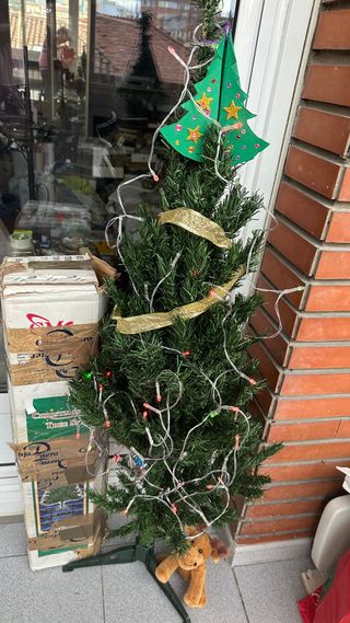 Árbol de Navidad decorado