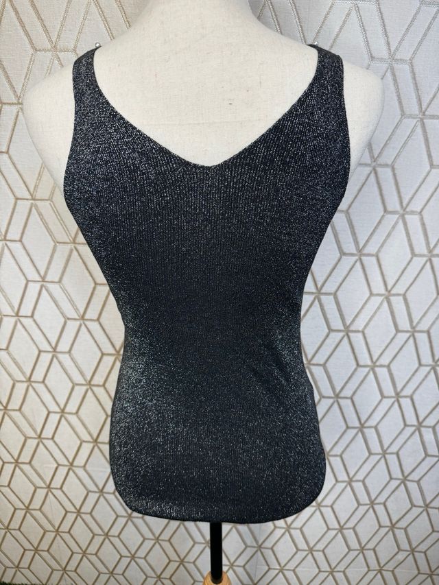 Top tirantes con brillos y pedrería