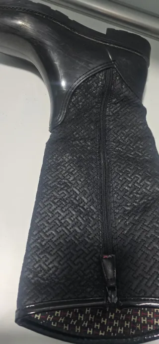 Botas de agua Tommy Hilfiger negras