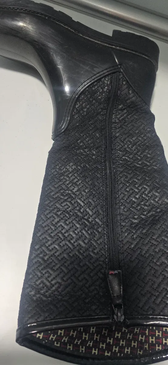 Botas de agua Tommy Hilfiger negras