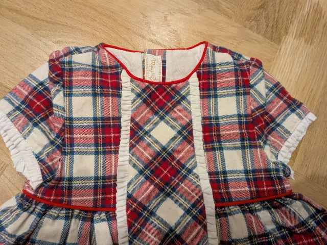 Conjunto Mayoral Vestido y Chaqueta Tartán