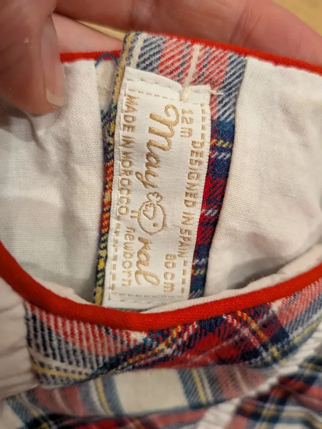 Conjunto Mayoral Vestido y Chaqueta Tartán