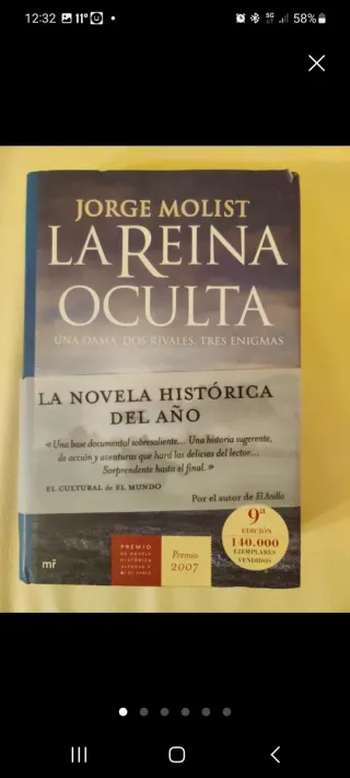 Lote de 5 Libros:Novelas Históricas y Bestsellers