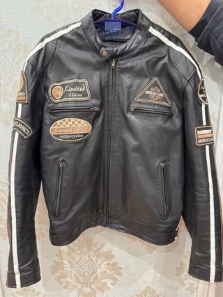 Chaqueta de cuero moto American Classics