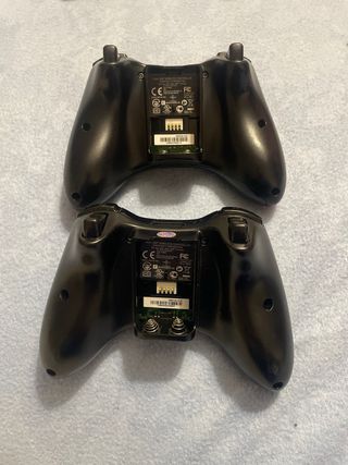 Mandos Xbox 360 Rojo y Negro
