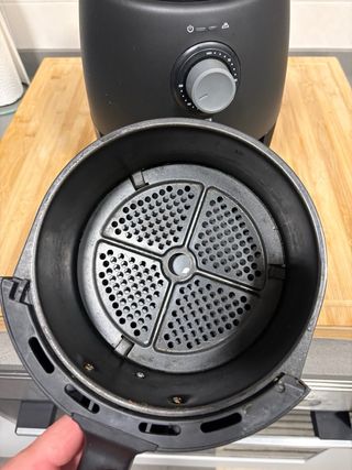 Freidora de Aire Ufesa Duet Negra 2L