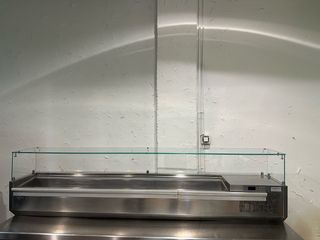 Vitrina de preparación refrigerada