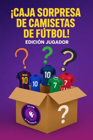 ¡CAJA SORPRESA DE CAMISETAS DE FÚTBOL!