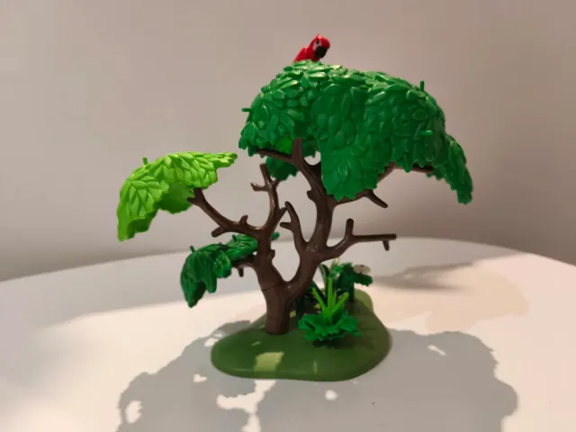 Playmobil Árbol con loro y flores
