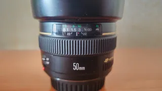 Objetivo Canon 50mm f/1.4