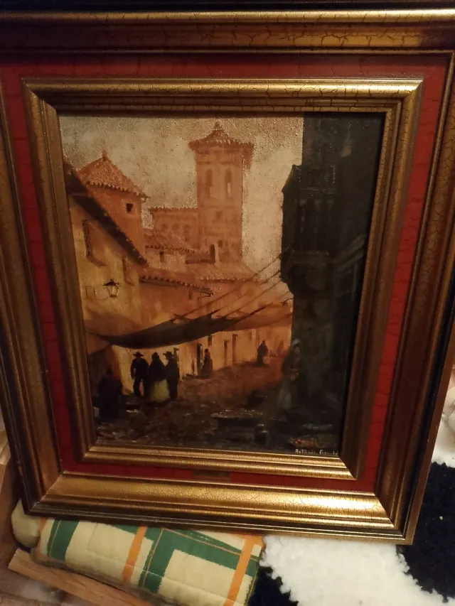 Quadro antico incorniciato