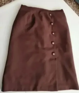Falda Marrón