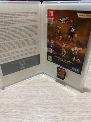 Sonic Forces Nintendo Switch Edición Bonus