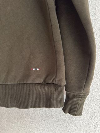 Napapijri Iconic Burgee Hoodie Green Military