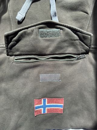 Napapijri Iconic Burgee Hoodie Green Military