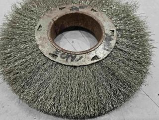 CEPILLO CIRCULAR DE ALAMBRE ACERO INOX Ø 250mm