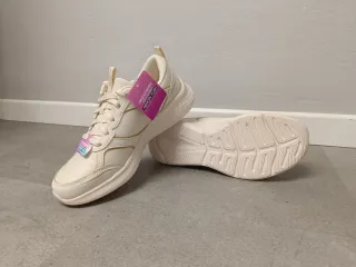 Scarpe Skechers Donna Beige Oro