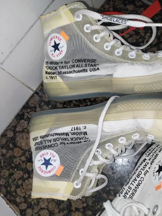 Converse X Off-White Deportivas Talla 44
